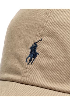 Cappello in twill di cotone beige RALPH LAUREN | 710548524013TAN